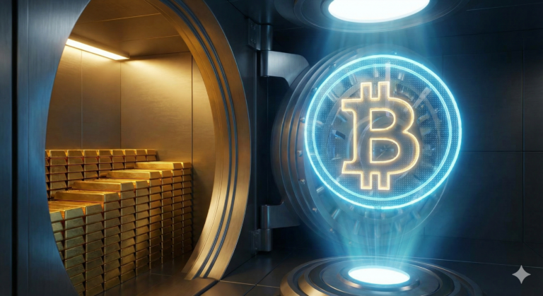 ביטקוין וזהב